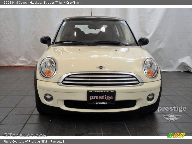 Pepper White / Grey/Black 2008 Mini Cooper Hardtop