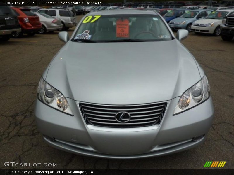 Tungsten Silver Metallic / Cashmere 2007 Lexus ES 350