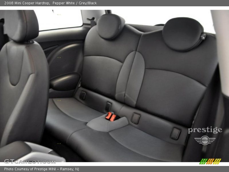 Pepper White / Grey/Black 2008 Mini Cooper Hardtop