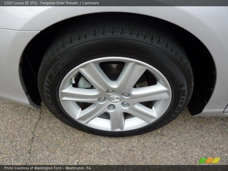 Tungsten Silver Metallic / Cashmere 2007 Lexus ES 350
