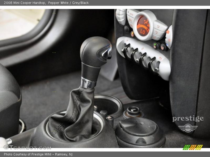 Pepper White / Grey/Black 2008 Mini Cooper Hardtop