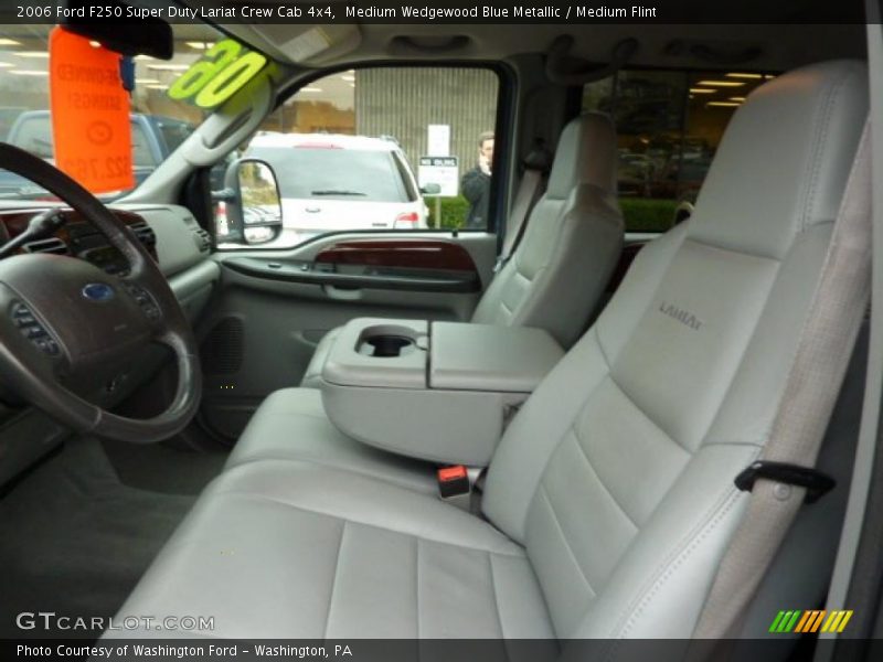  2006 F250 Super Duty Lariat Crew Cab 4x4 Medium Flint Interior