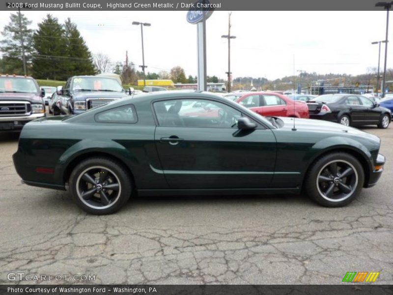  2008 Mustang Bullitt Coupe Highland Green Metallic