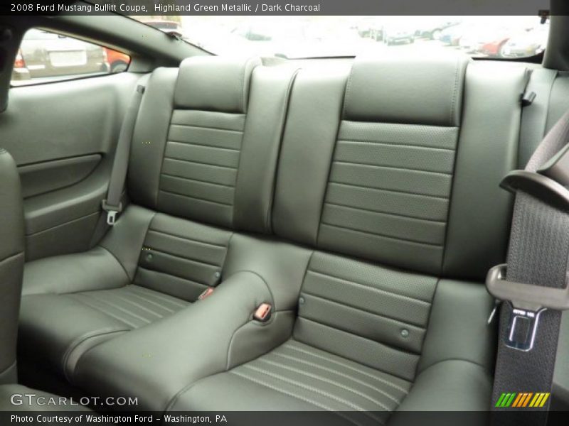  2008 Mustang Bullitt Coupe Dark Charcoal Interior