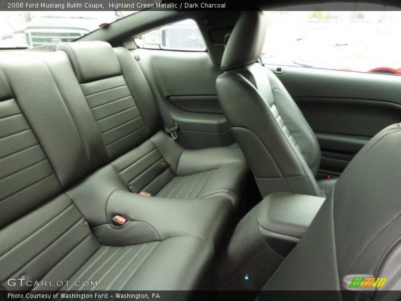  2008 Mustang Bullitt Coupe Dark Charcoal Interior