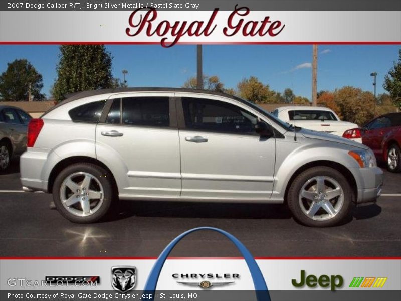 Bright Silver Metallic / Pastel Slate Gray 2007 Dodge Caliber R/T
