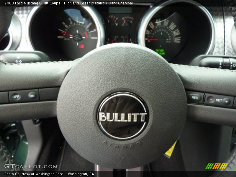Controls of 2008 Mustang Bullitt Coupe