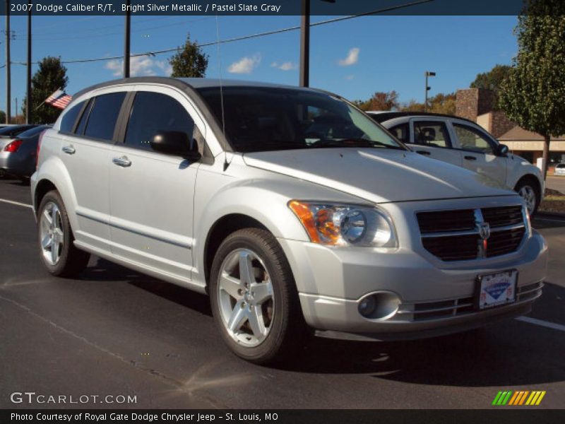 Bright Silver Metallic / Pastel Slate Gray 2007 Dodge Caliber R/T