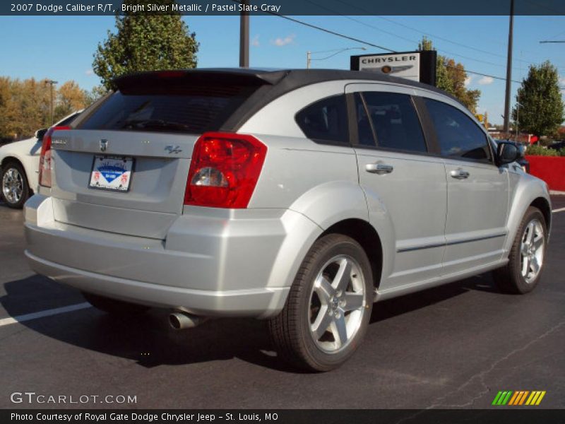 Bright Silver Metallic / Pastel Slate Gray 2007 Dodge Caliber R/T