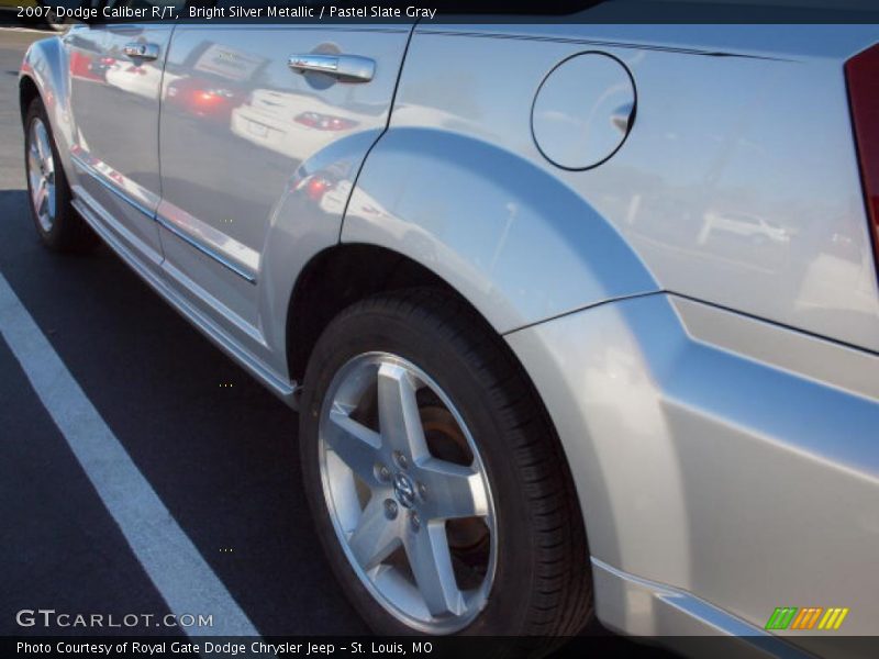 Bright Silver Metallic / Pastel Slate Gray 2007 Dodge Caliber R/T