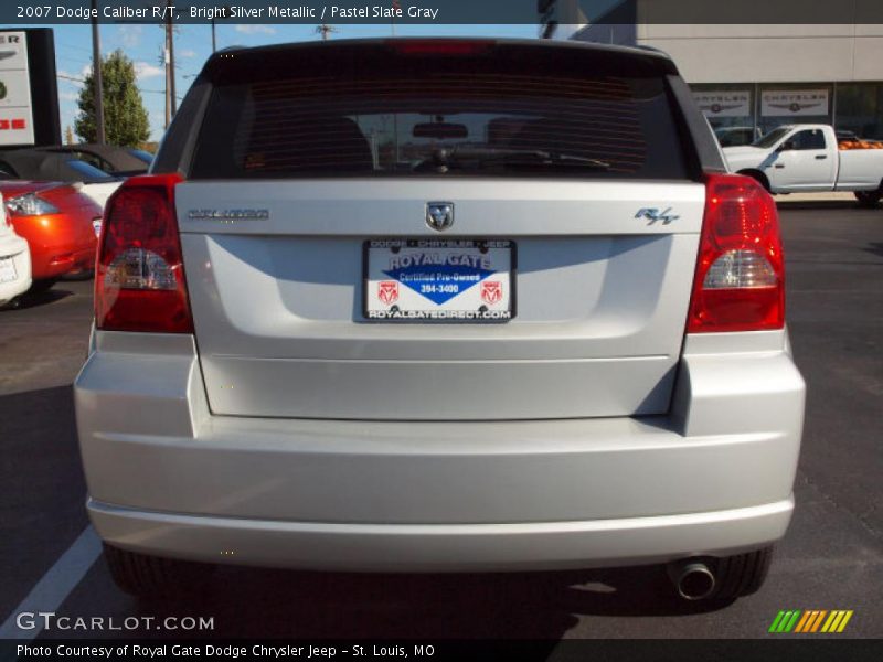 Bright Silver Metallic / Pastel Slate Gray 2007 Dodge Caliber R/T