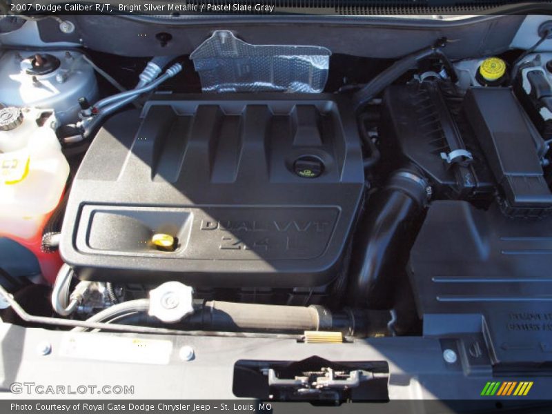 Bright Silver Metallic / Pastel Slate Gray 2007 Dodge Caliber R/T