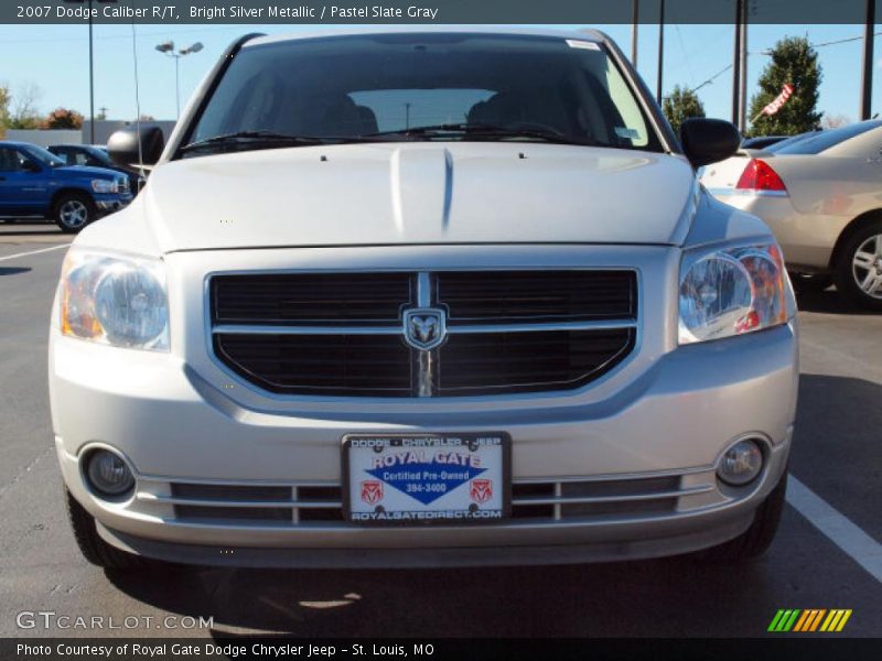 Bright Silver Metallic / Pastel Slate Gray 2007 Dodge Caliber R/T