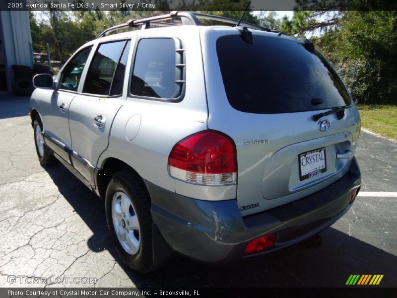 Smart Silver / Gray 2005 Hyundai Santa Fe LX 3.5