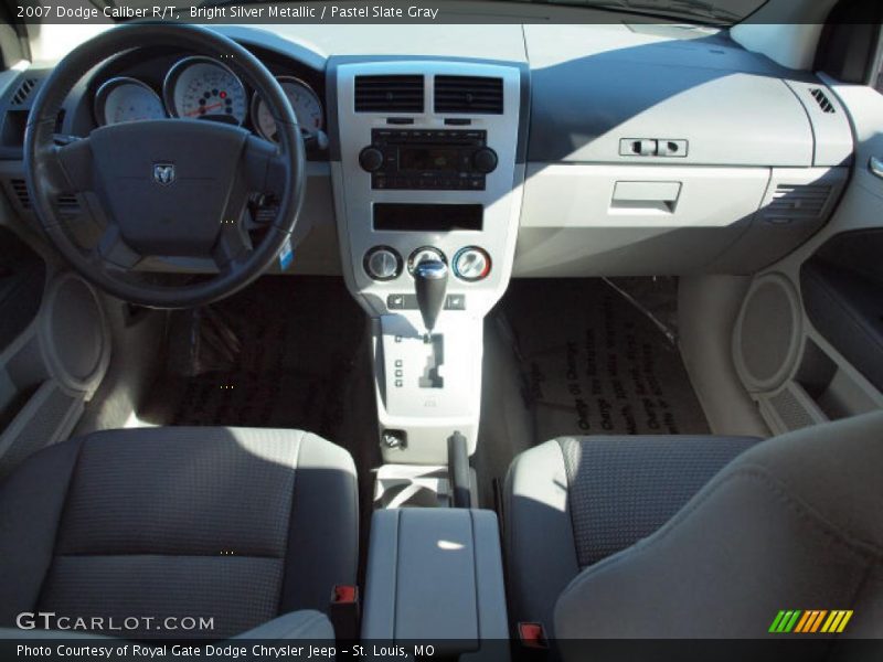 Bright Silver Metallic / Pastel Slate Gray 2007 Dodge Caliber R/T