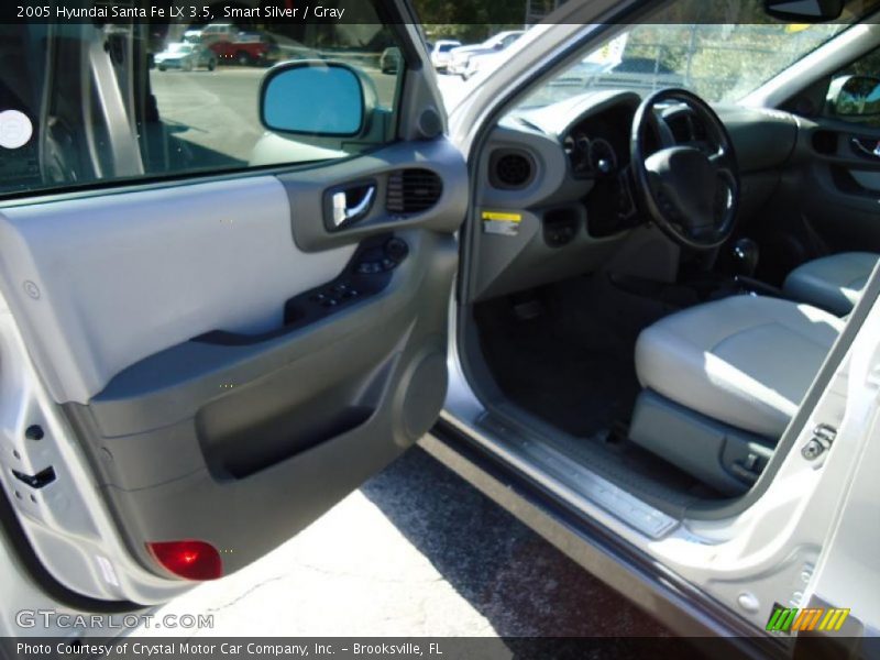  2005 Santa Fe LX 3.5 Gray Interior