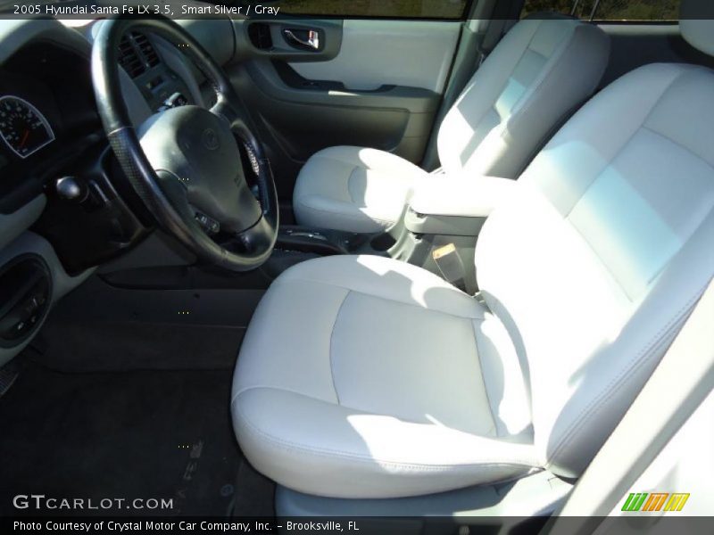  2005 Santa Fe LX 3.5 Gray Interior