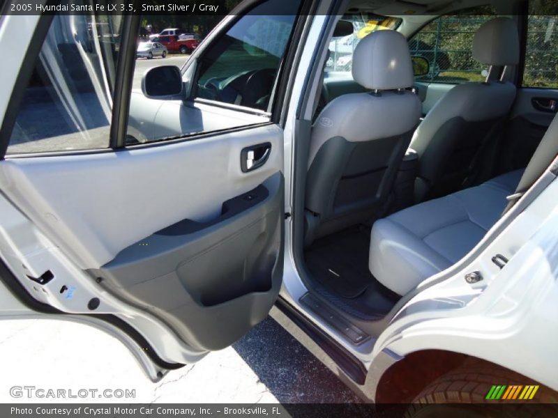  2005 Santa Fe LX 3.5 Gray Interior
