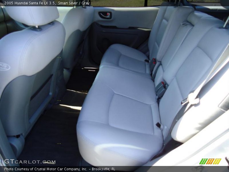  2005 Santa Fe LX 3.5 Gray Interior
