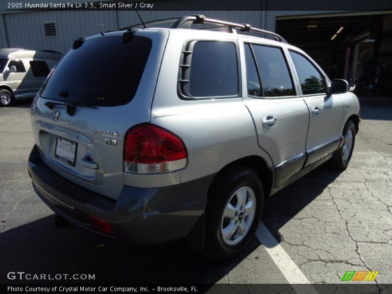 Smart Silver / Gray 2005 Hyundai Santa Fe LX 3.5