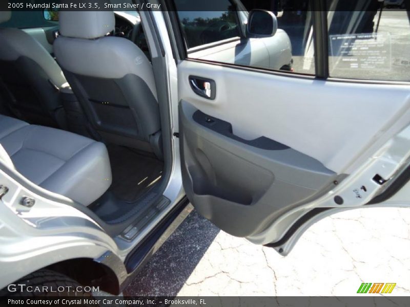 Smart Silver / Gray 2005 Hyundai Santa Fe LX 3.5