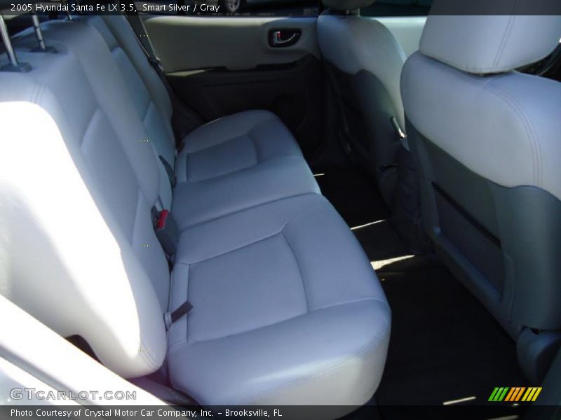 Smart Silver / Gray 2005 Hyundai Santa Fe LX 3.5