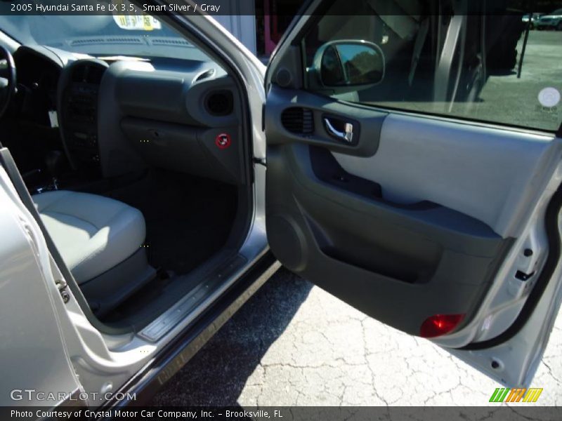 Smart Silver / Gray 2005 Hyundai Santa Fe LX 3.5