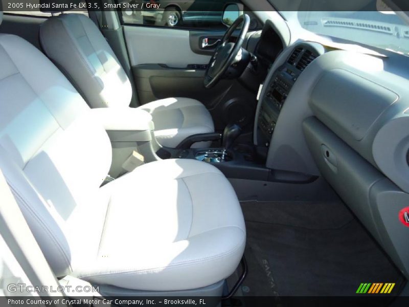 Smart Silver / Gray 2005 Hyundai Santa Fe LX 3.5
