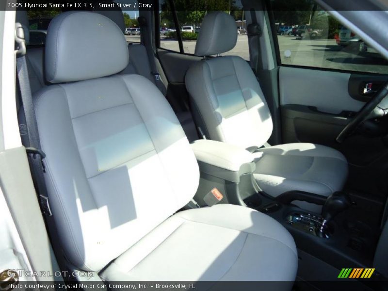 Smart Silver / Gray 2005 Hyundai Santa Fe LX 3.5