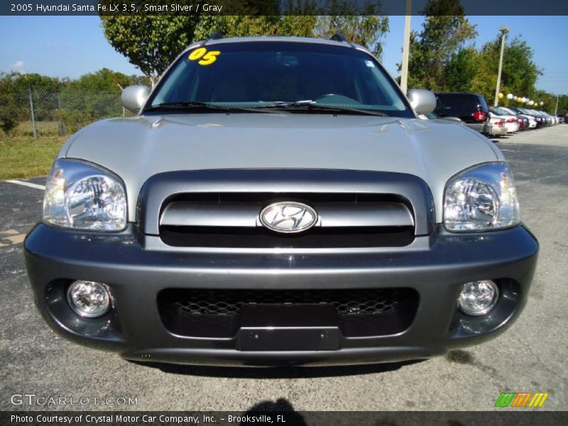 Smart Silver / Gray 2005 Hyundai Santa Fe LX 3.5