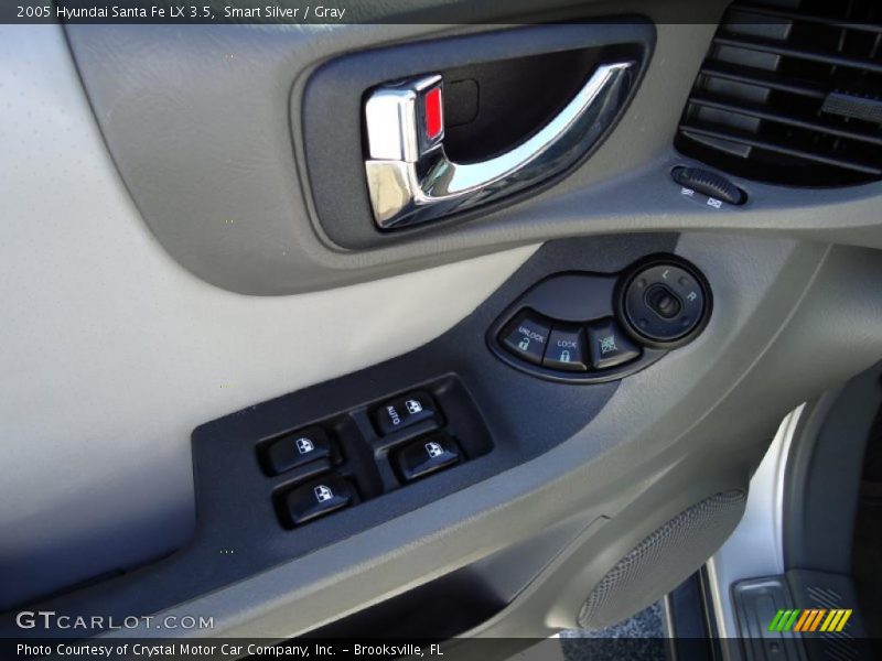 Smart Silver / Gray 2005 Hyundai Santa Fe LX 3.5