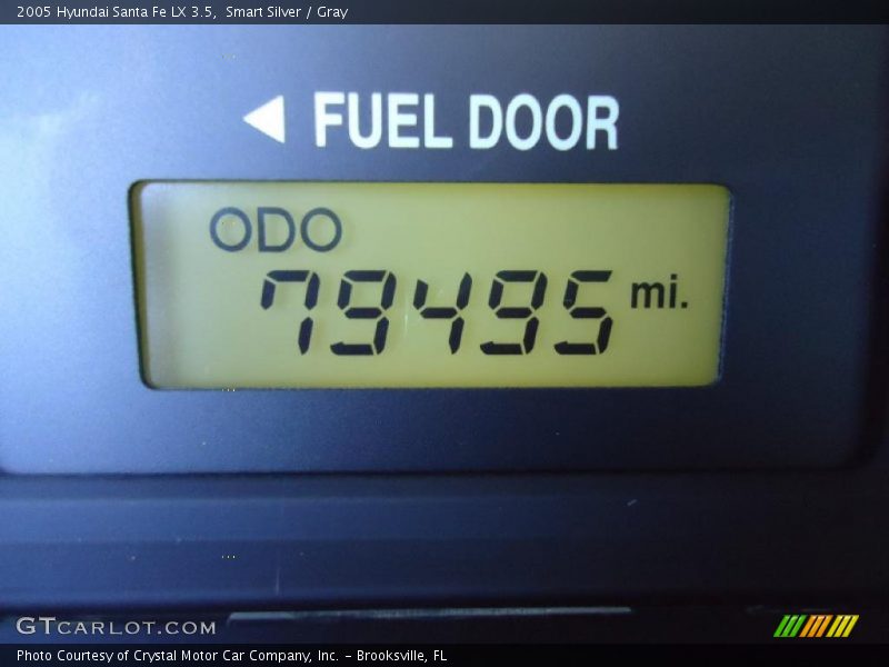 Smart Silver / Gray 2005 Hyundai Santa Fe LX 3.5