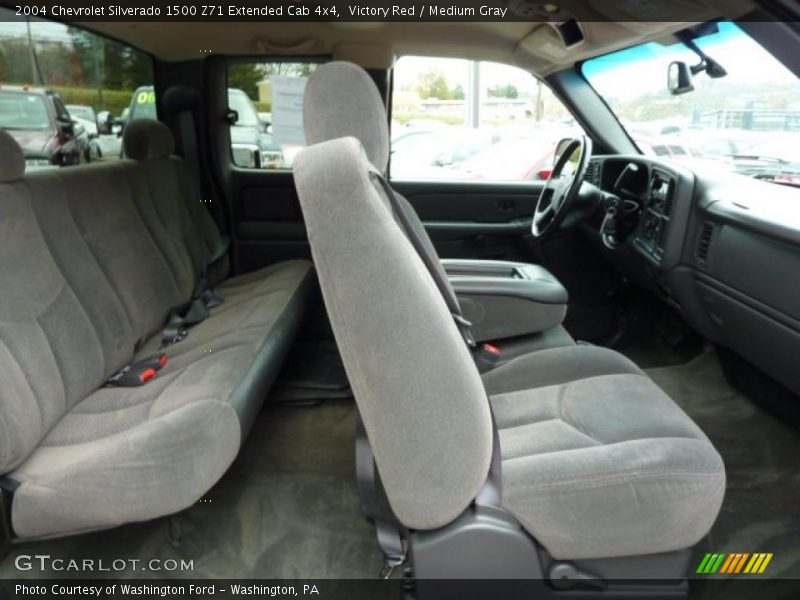 Victory Red / Medium Gray 2004 Chevrolet Silverado 1500 Z71 Extended Cab 4x4