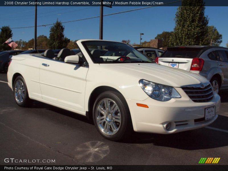 Front 3/4 View of 2008 Sebring Limited Hardtop Convertible