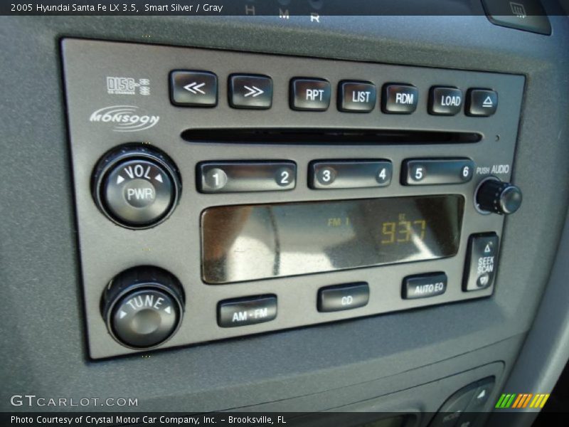 Controls of 2005 Santa Fe LX 3.5
