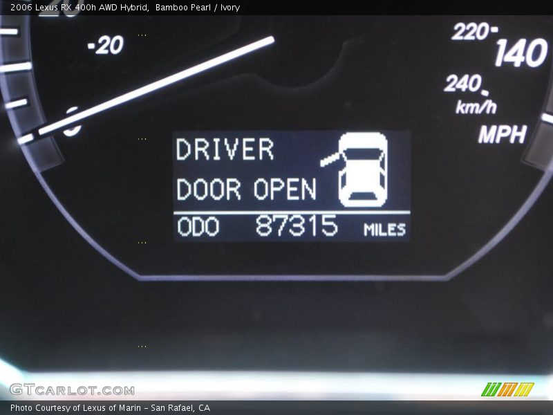 Bamboo Pearl / Ivory 2006 Lexus RX 400h AWD Hybrid