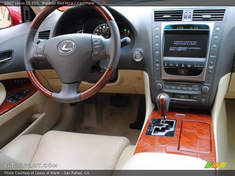 Matador Red Mica / Cashmere 2007 Lexus GS 350