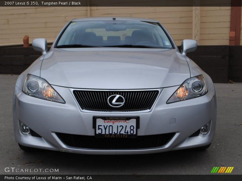 Tungsten Pearl / Black 2007 Lexus IS 350