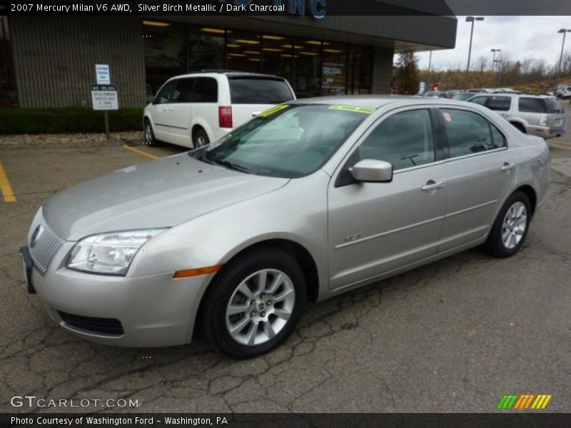  2007 Milan V6 AWD Silver Birch Metallic