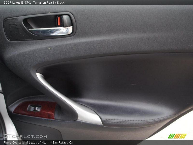 Tungsten Pearl / Black 2007 Lexus IS 350