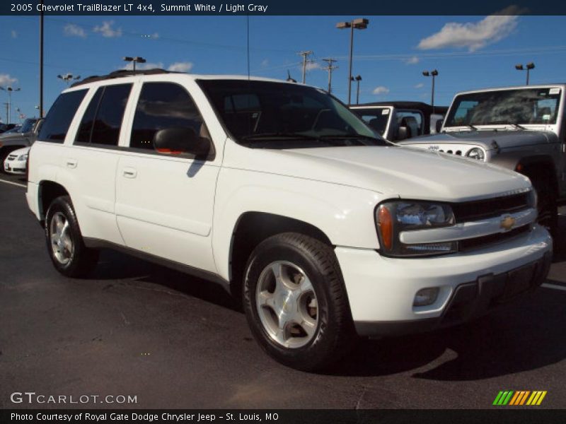 Summit White / Light Gray 2005 Chevrolet TrailBlazer LT 4x4