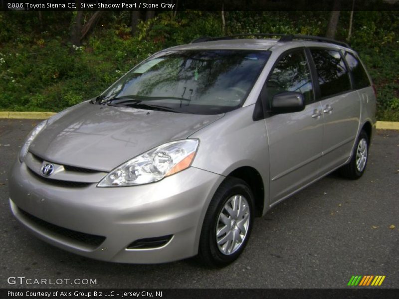 Silver Shadow Pearl / Stone Gray 2006 Toyota Sienna CE