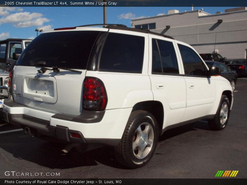 Summit White / Light Gray 2005 Chevrolet TrailBlazer LT 4x4