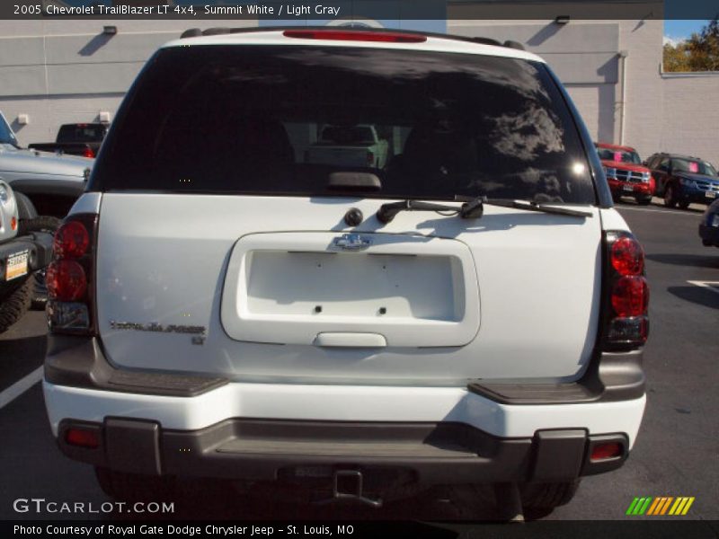 Summit White / Light Gray 2005 Chevrolet TrailBlazer LT 4x4