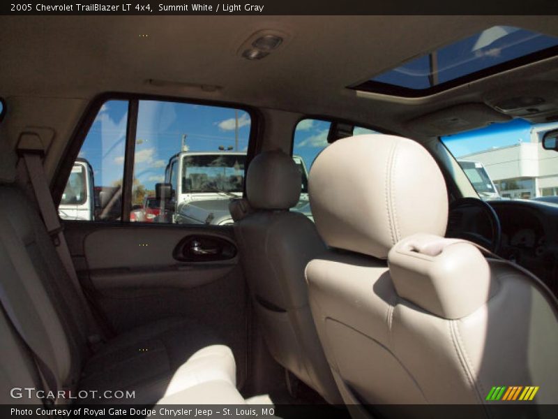 Summit White / Light Gray 2005 Chevrolet TrailBlazer LT 4x4