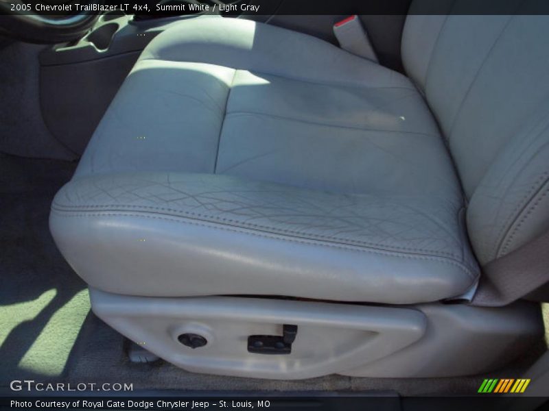 Summit White / Light Gray 2005 Chevrolet TrailBlazer LT 4x4