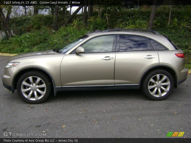  2003 FX 35 AWD Golden Sand Metallic