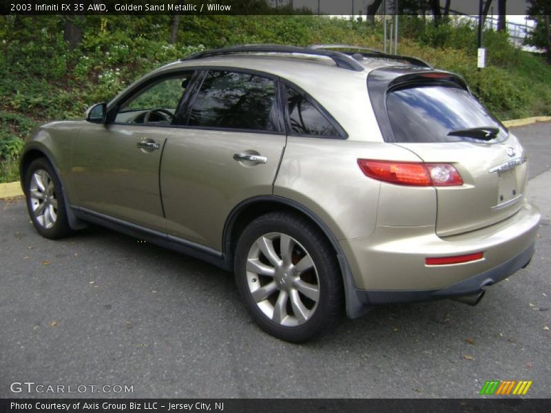 Golden Sand Metallic / Willow 2003 Infiniti FX 35 AWD