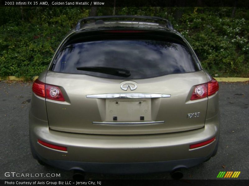 Golden Sand Metallic / Willow 2003 Infiniti FX 35 AWD