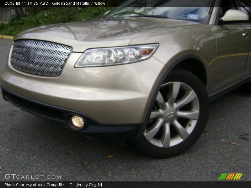 Golden Sand Metallic / Willow 2003 Infiniti FX 35 AWD